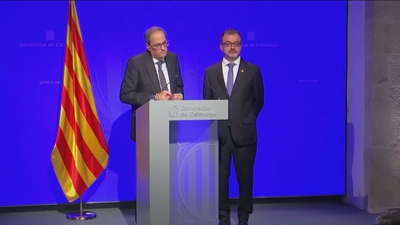 Torra promete no "desfallecer nunca" en la autodeterminación