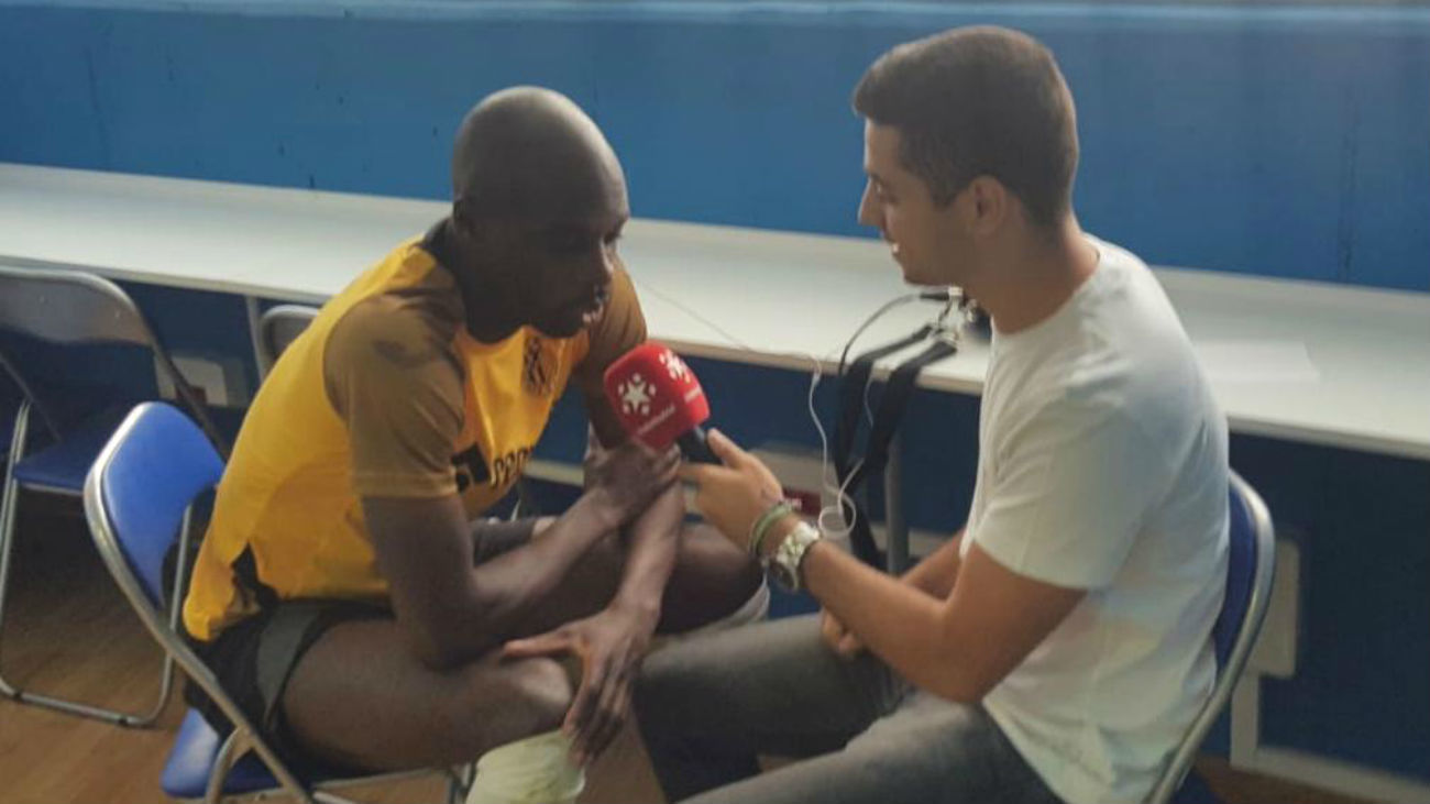 Nyom: "Técnicamente no soy el mejor, pero siempre lo daré todo en el campo"