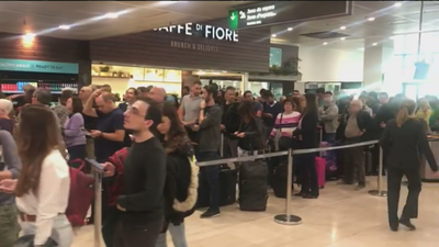 Colapso en la estación de Sants de Barcelona tras un sabotaje a un AVE