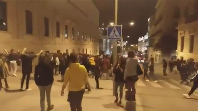 Tres detenidos por desórdenes públicos y atentado en Madrid
