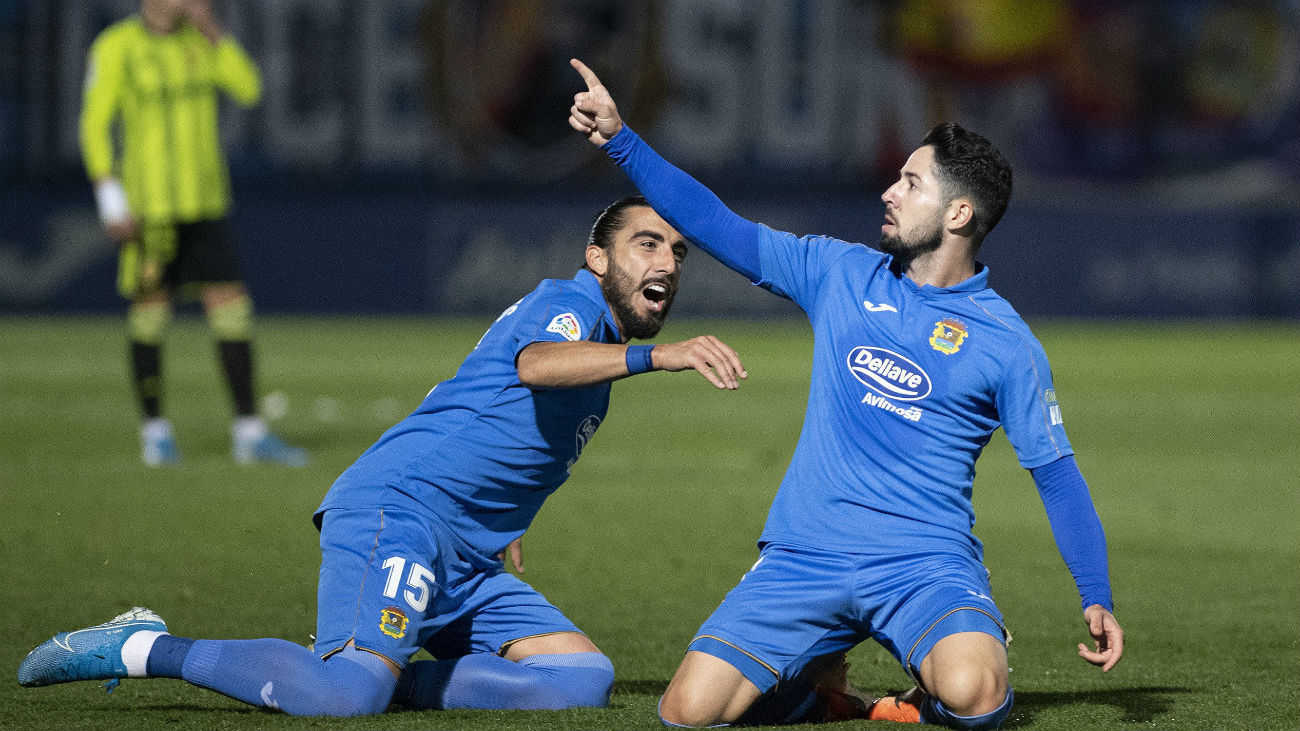 2-1. El Fuenlabrada tumba al Zaragoza