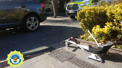 Atropellado en Alcorcón un niño de siete años en monopatín eléctrico modificado