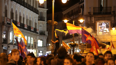 Así fue la noche de tensión en Madrid tras la protesta de apoyo a los líderes del 'procés'