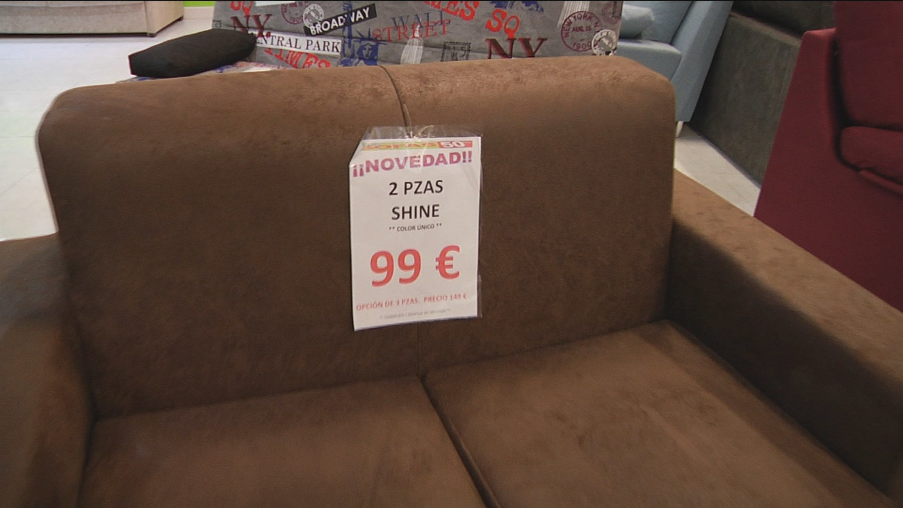 Sofás a precios de chollo en Fuenlabrada
