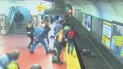 Susto en el Metro de Buenos Aires