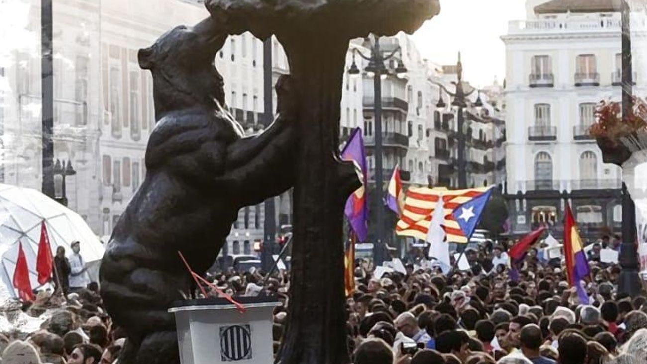 Convocatoria de la manifestación de este sábado 19 de octubre en Madrid contra la sentencia del procés