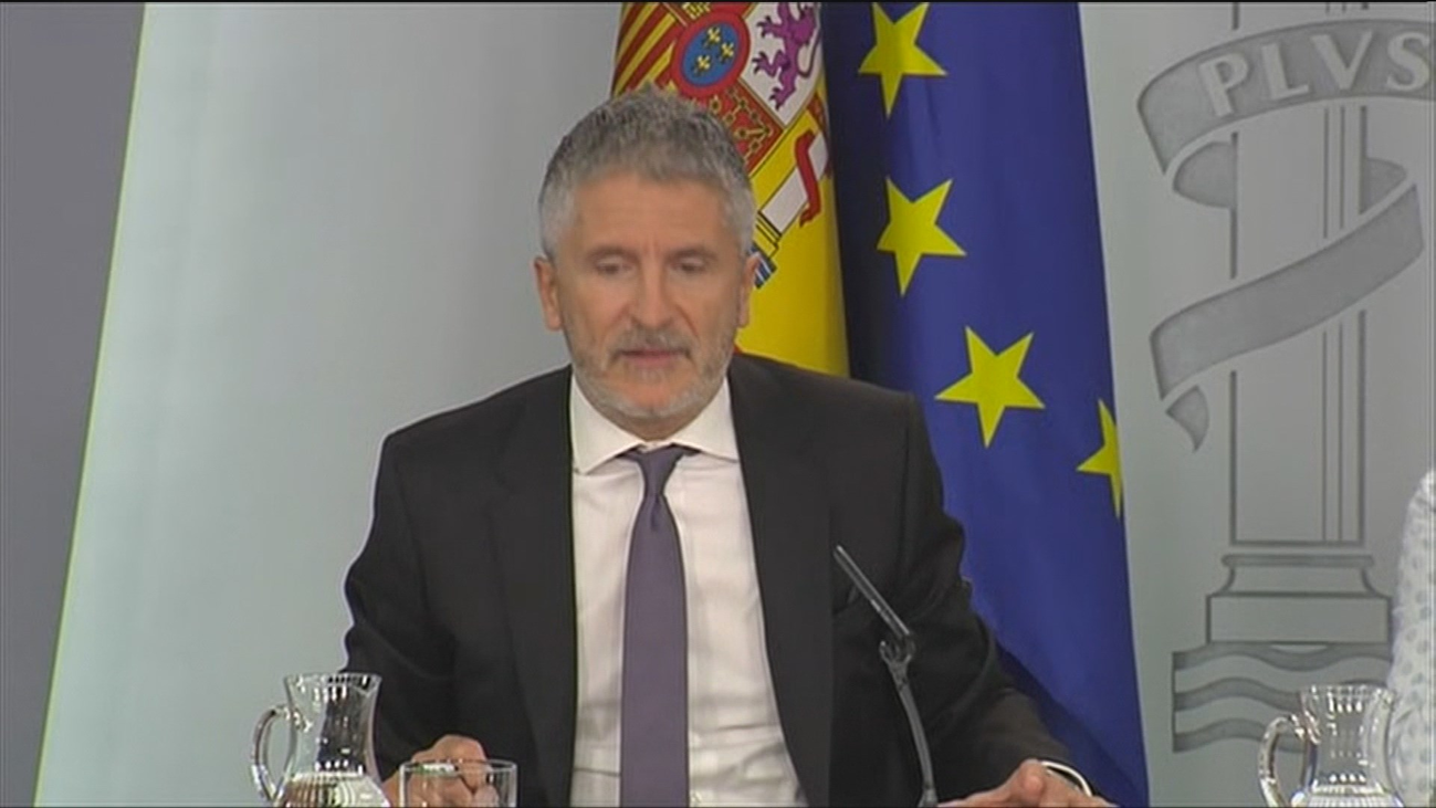 Marlaska dice que se aplicará el Código Penal al independentismo violento