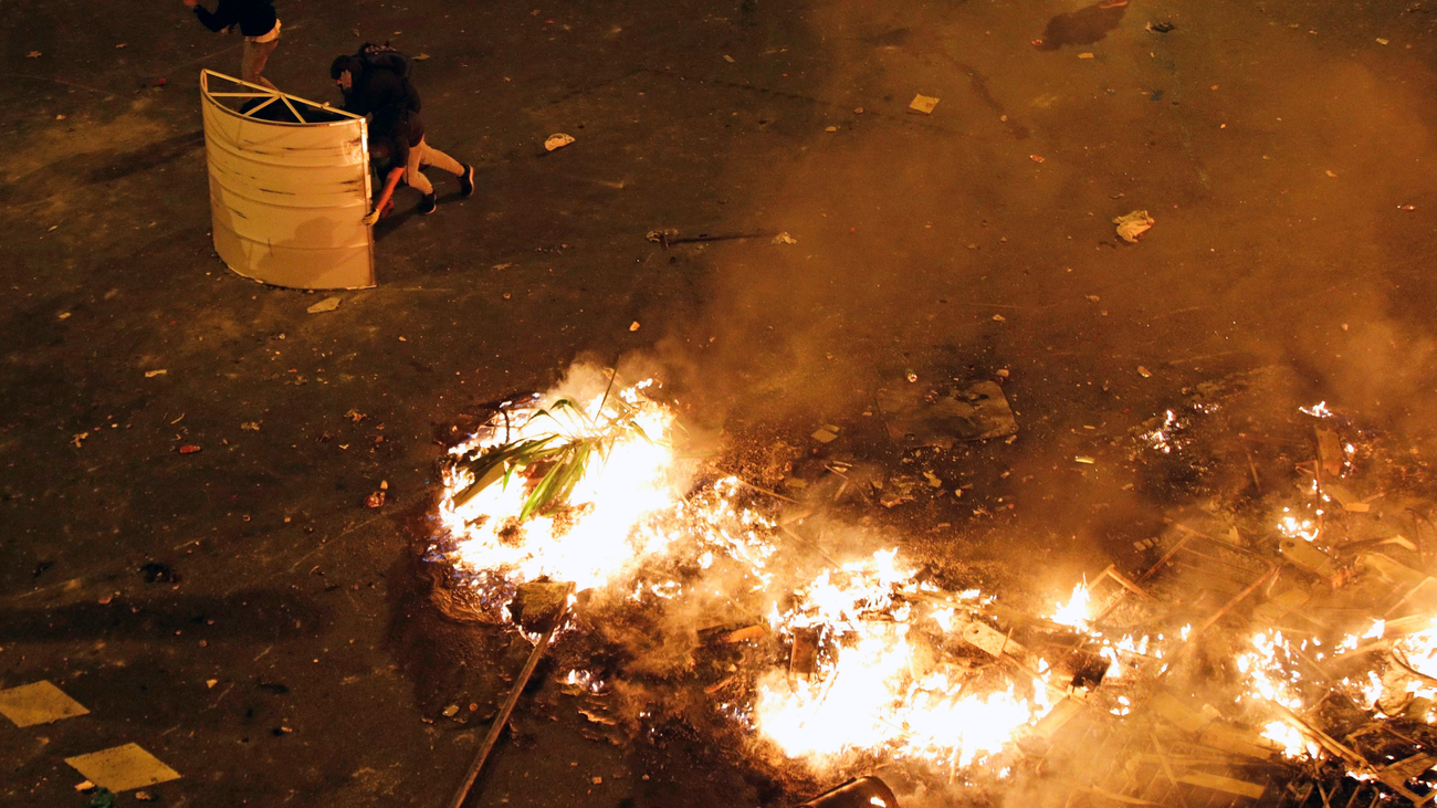 Ortega Smith: "Se está dejando abandonada a una parte de los españoles en Cataluña"