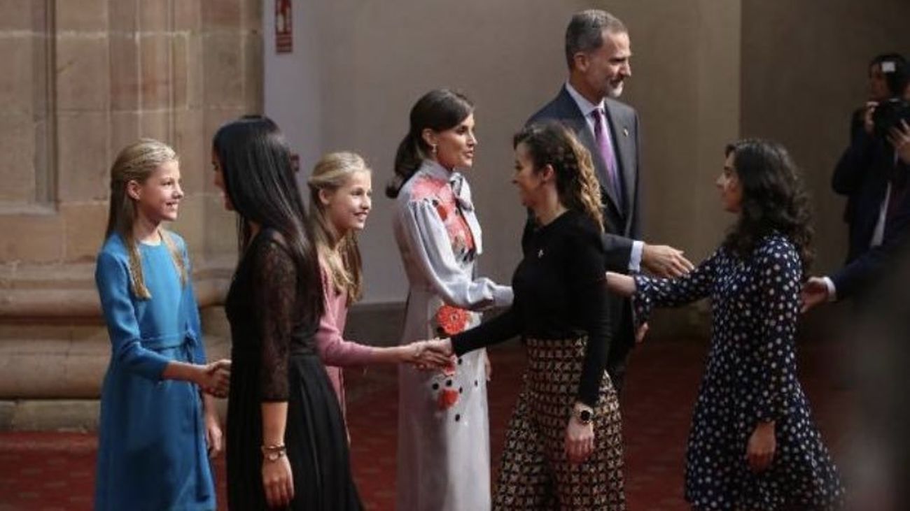 El primer discurso de doña Leonor