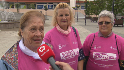 Fuenlabrada, en marcha para apoyar el cáncer de mama