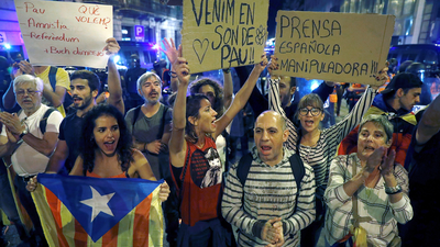 Unos 6.000 participantes en la manifestación de Barcelona