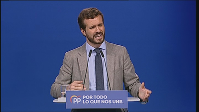 Casado dice que Sánchez "ha fracasado"  para afrontar el desafío independentista