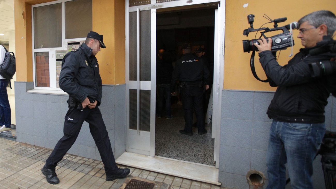 Portal donde ha tenido lugar el suceso en Denia