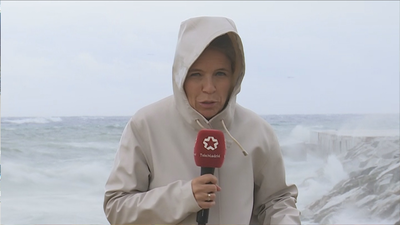 La DANA descarga en Cataluña, Valencia y Baleares lluvias torrenciales con fuertes vientos