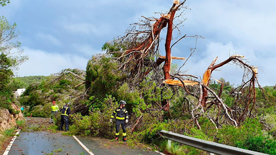 La DANA deja 3 heridos en Ibiza, 130 litros en Levante y arrecia en Cataluña