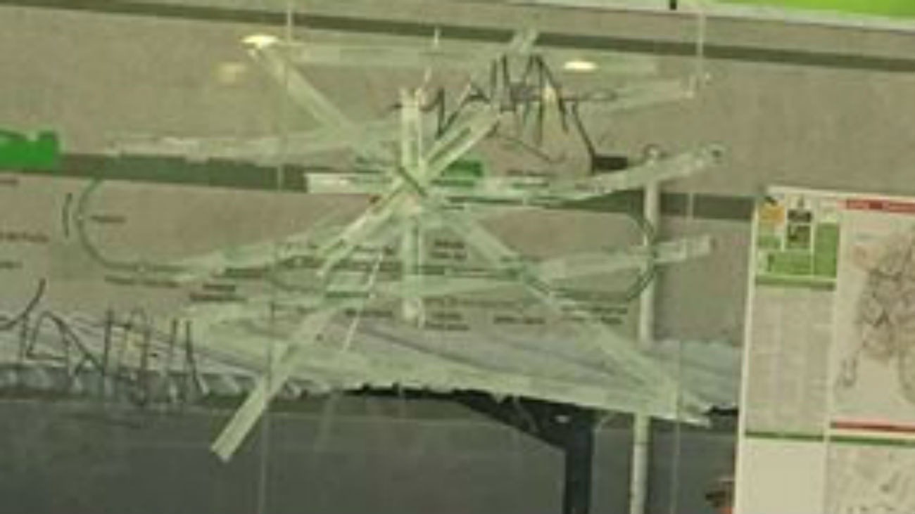 Actos vandálicos en el Tranvía de Parla