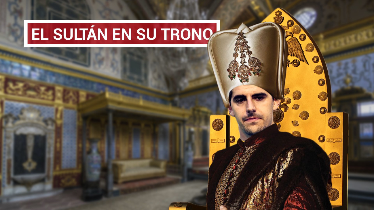 Courtois se reivindica ante el Galatasaray