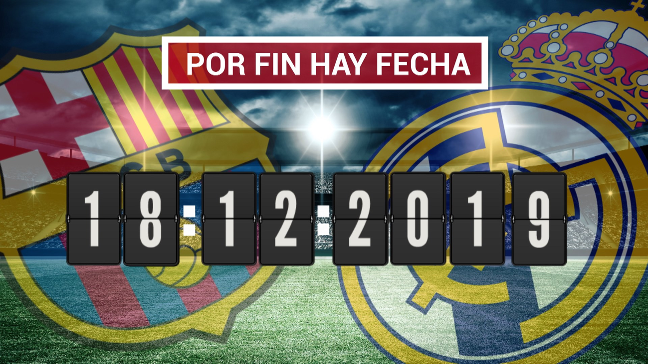 LaLiga anuncia acciones legales por jugarse el clásico el 18-D