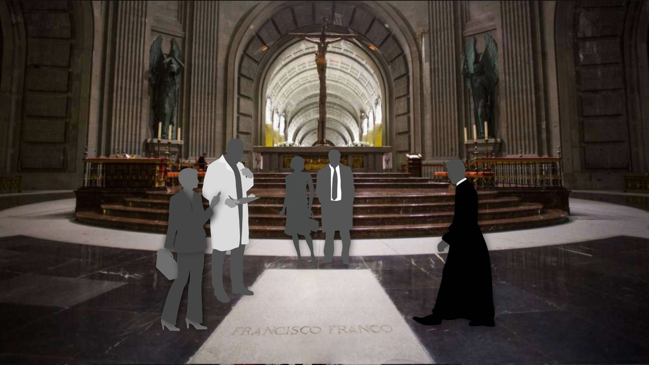 El quién es quién durante la exhumación de Franco