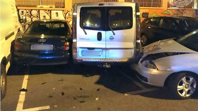 Dos detenidos en Vallecas por robar coches y arrastrar a un policía durante varios metros