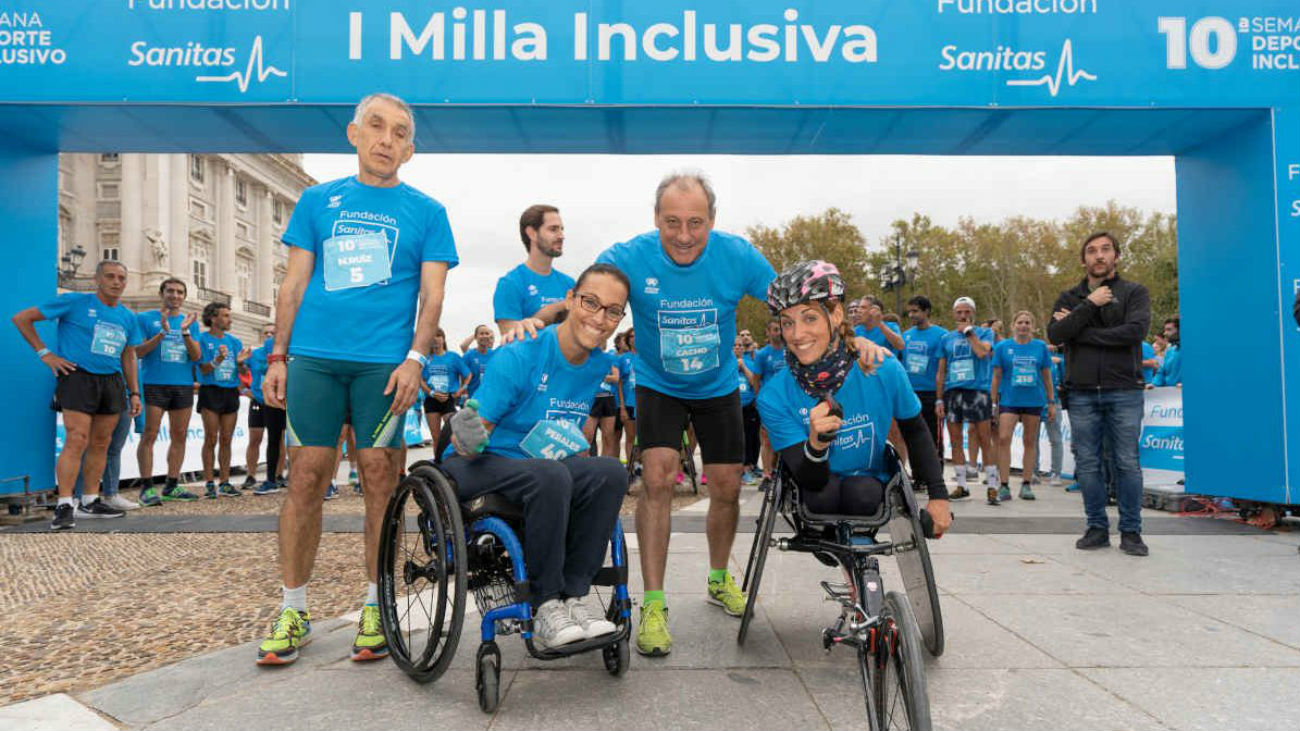 Fundación Sanitas celebra la I Milla Inclusiva