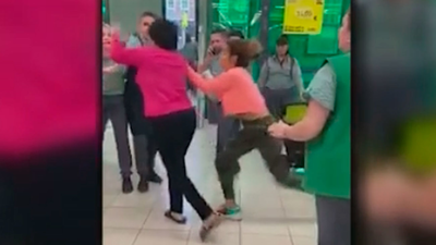 Bronca en un supermercado de Cataluña cuando descubren un robo