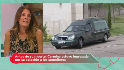 Ángela Portero: "Carmina estuvo muy sola el último mes de su vida"