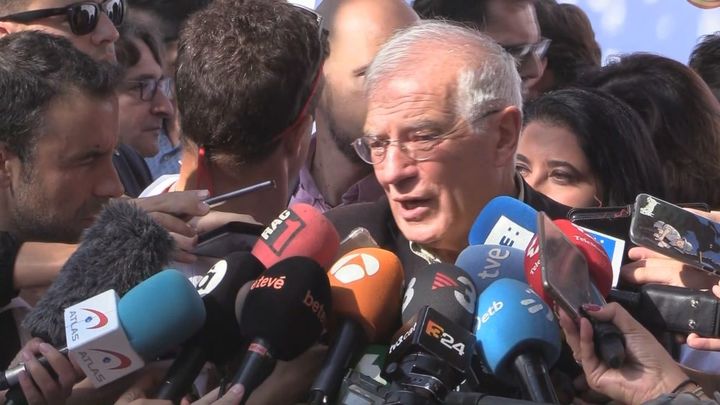 El ministro de Asuntos Exteriores, Josep  Borrell