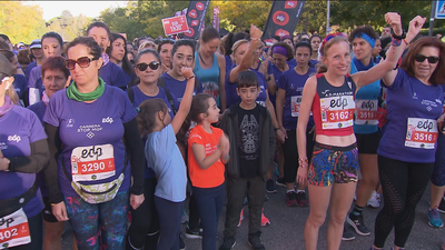 2.500 corredoras toman las calles de Madrid en el Medio Maratón de la Mujer