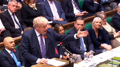 El Parlamento británico rechaza el adelanto electoral que pedía Johnson