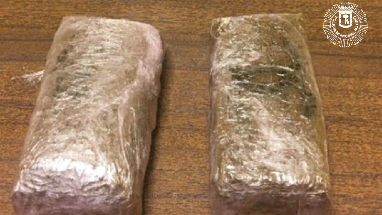 Detenido un joven con 200 gramos de hachís en un parque infantil de Chamartín