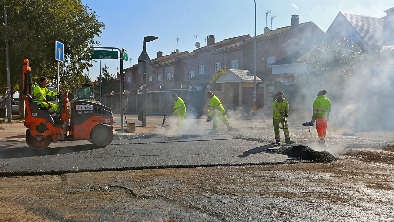 El Plan de Asfaltado de Coslada mejorará 55 calles de hasta seis barrios