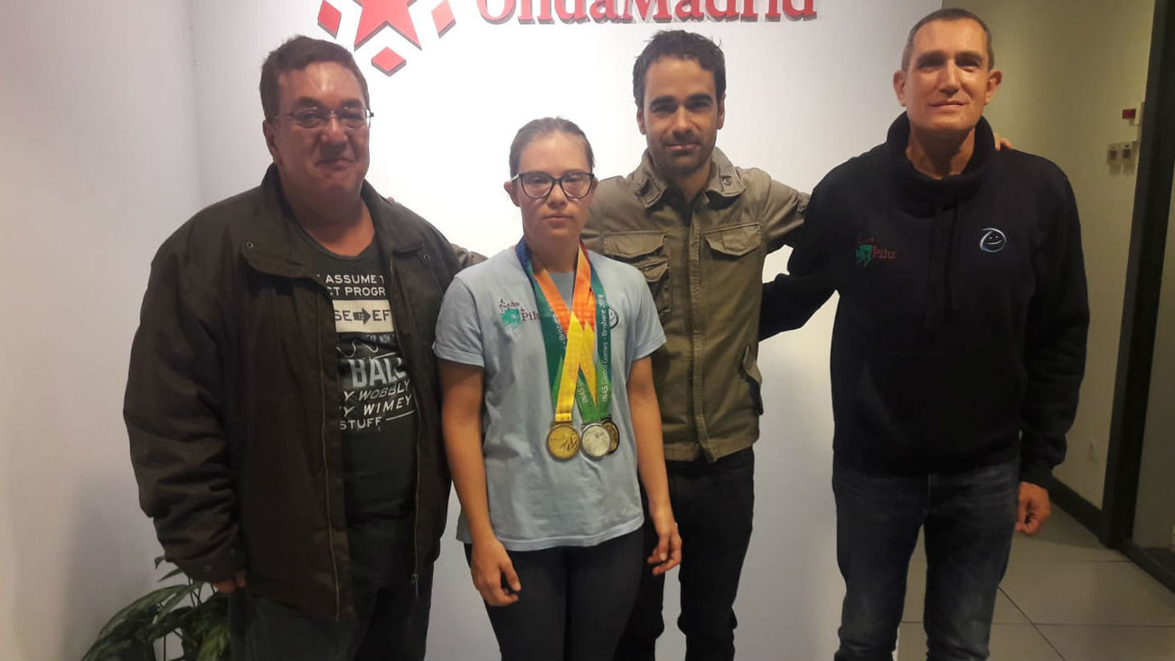 Camino Martínez, una historia de superación en la piscina