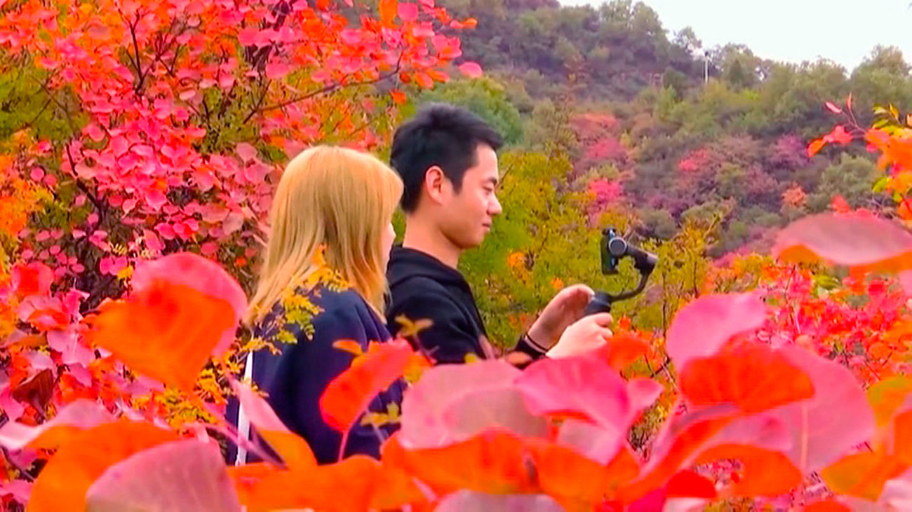 Los colores del otoño en China