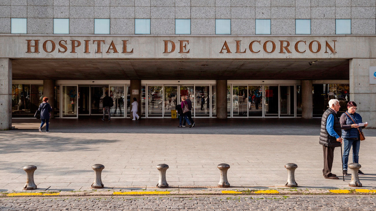 Fachada del hospital universitario Fundación Alcorcón
