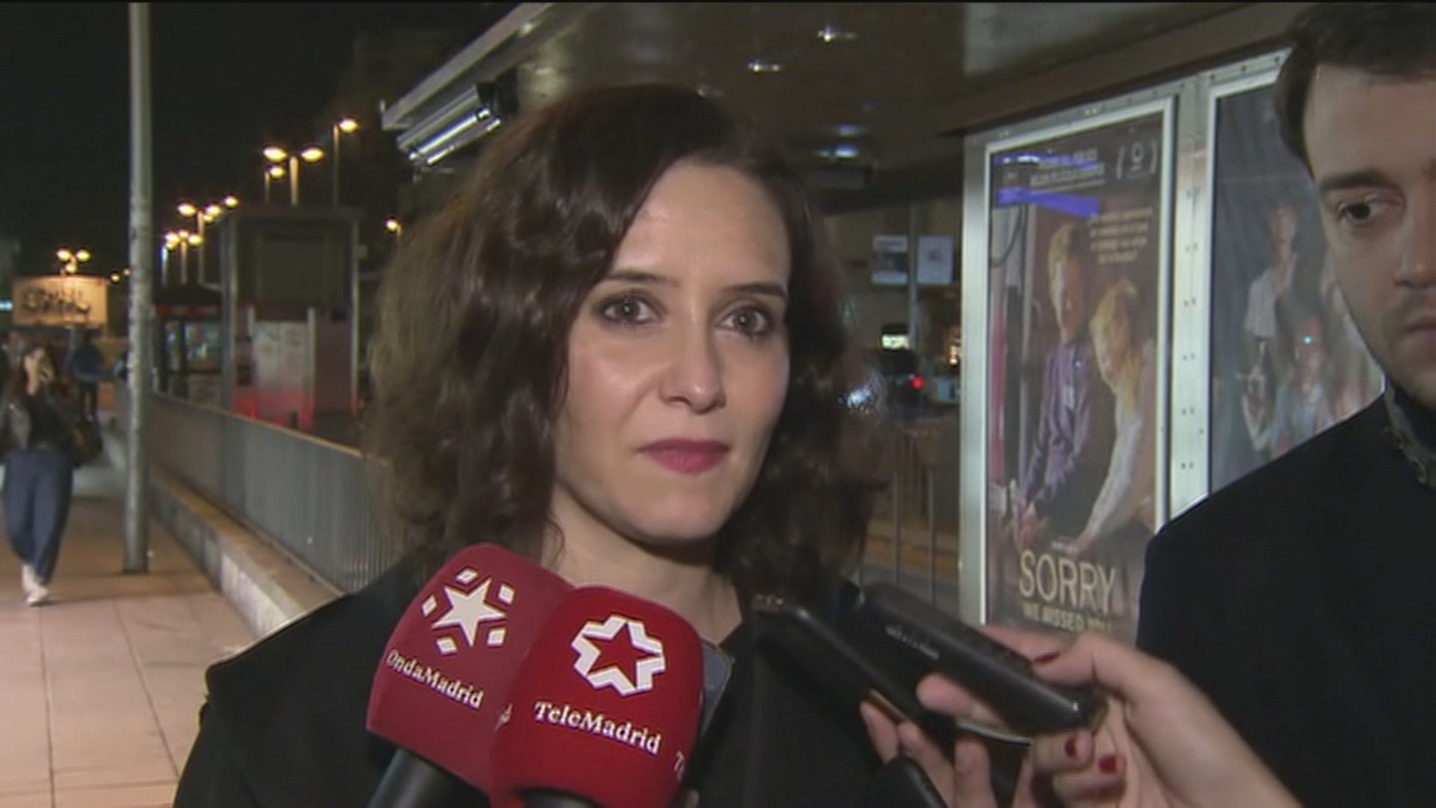 Díaz Ayuso reclama a Aguado la puesta en marcha del abono gratis para mayores de 65 años