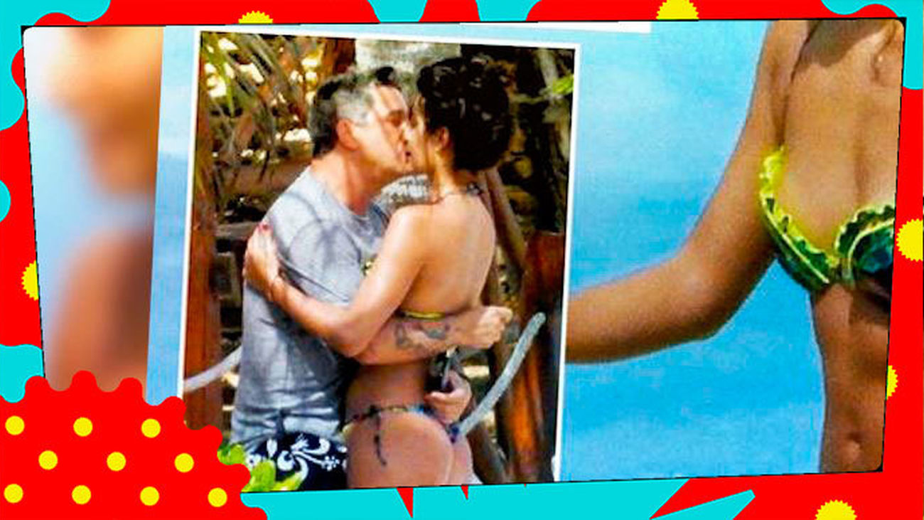 ¡Pillan a Alejandro Sanz besándose con su nueva novia, Rachel Valdés!