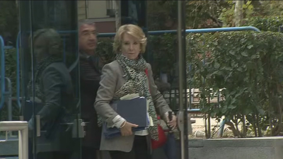 "Jamás vi dinero en efectivo en el PP de Madrid", declaró Aguirre ante el juez