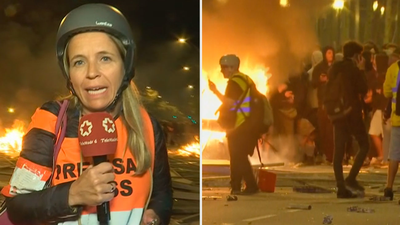 Berta Queralt, en los especiales informativos de este mes desde Barcelona.