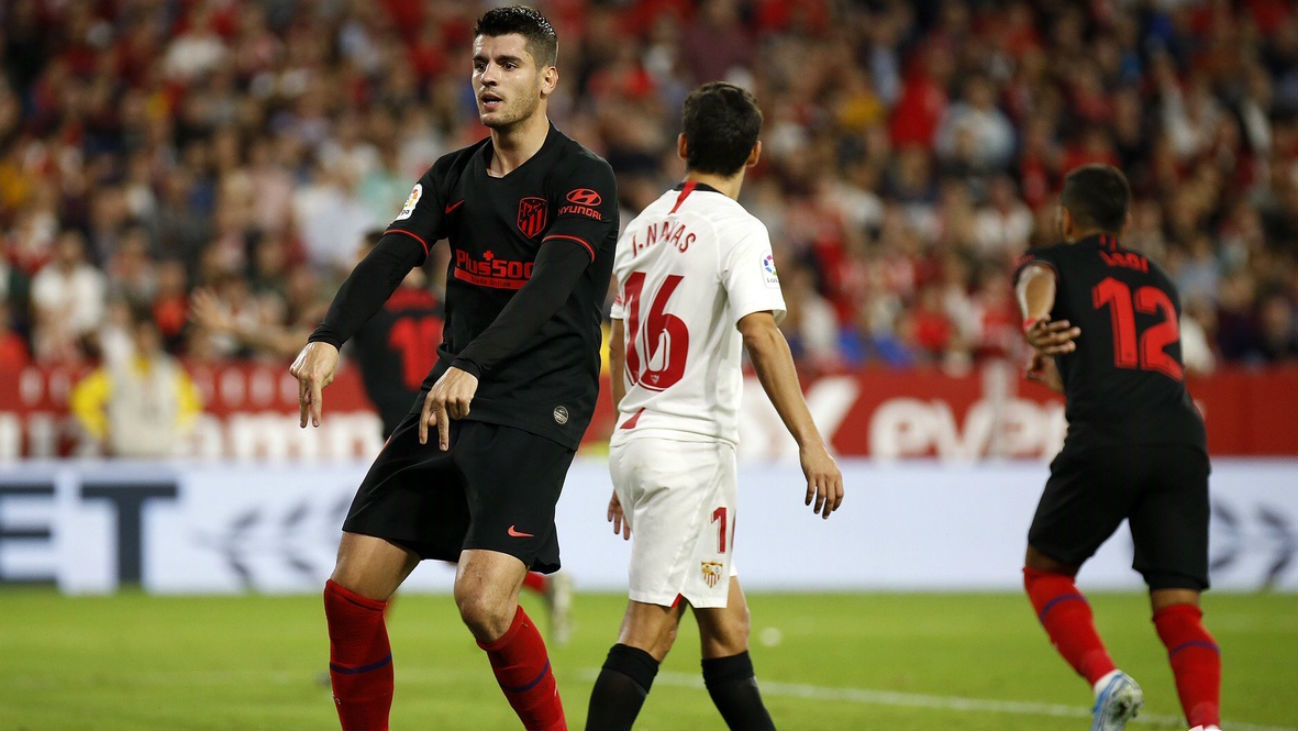 1-1. El Atlético desperdicia una gran oportunidad en Sevilla