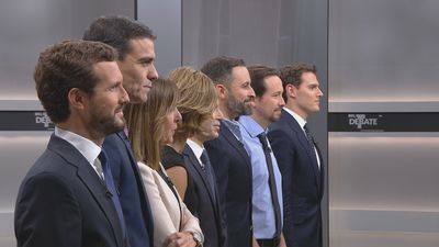 Las mejores imágenes del debate del 4-N