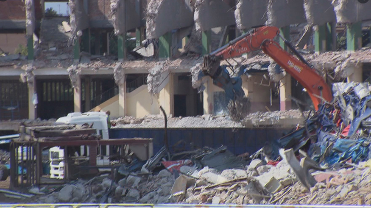 Obras en el Vicente Calderón
