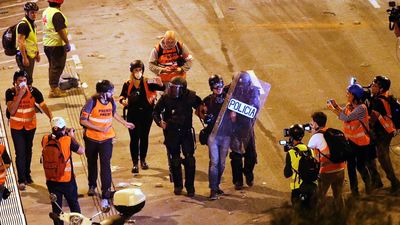 Especial disturbios en Cataluña 18.10.19 (parte 1)