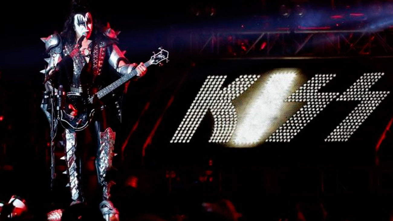 La veterana banda estadounidense de rock Kiss
