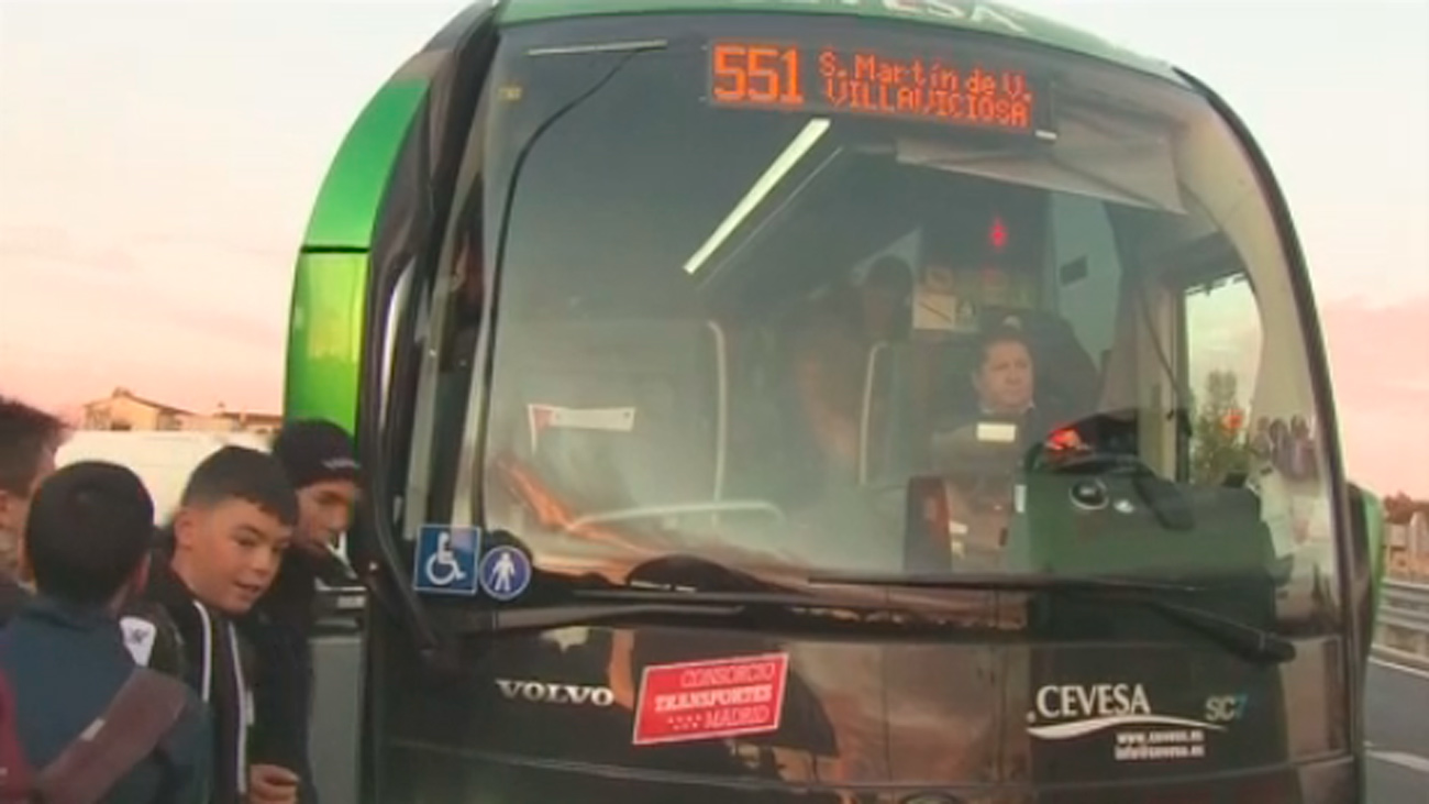 Indignación en Chapinería entre los viajeros de la línea 551 de autobuses