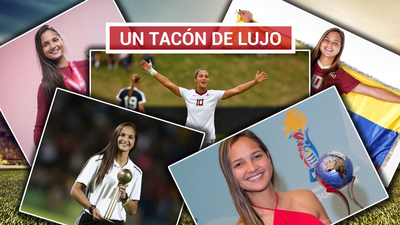 Deyna Castellanos,  objeto de deseo del Tacón