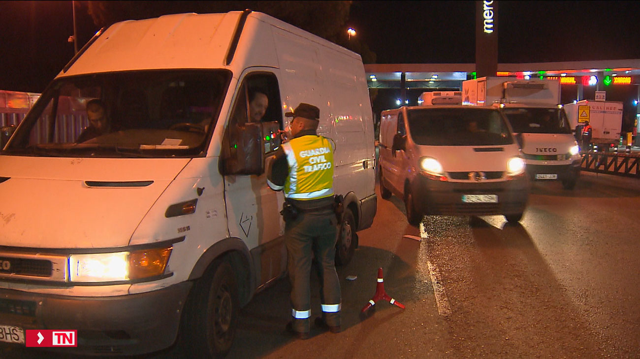 Aumentan los controles  a furgonetas en Madrid