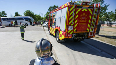 Las Rozas enseña a los menores cómo protegerse ante los incendios