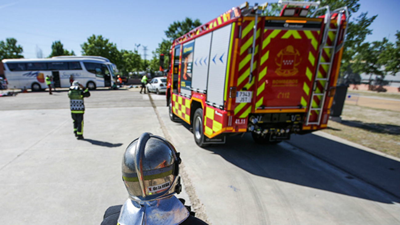 Las Rozas enseña a los menores cómo protegerse ante los incendios