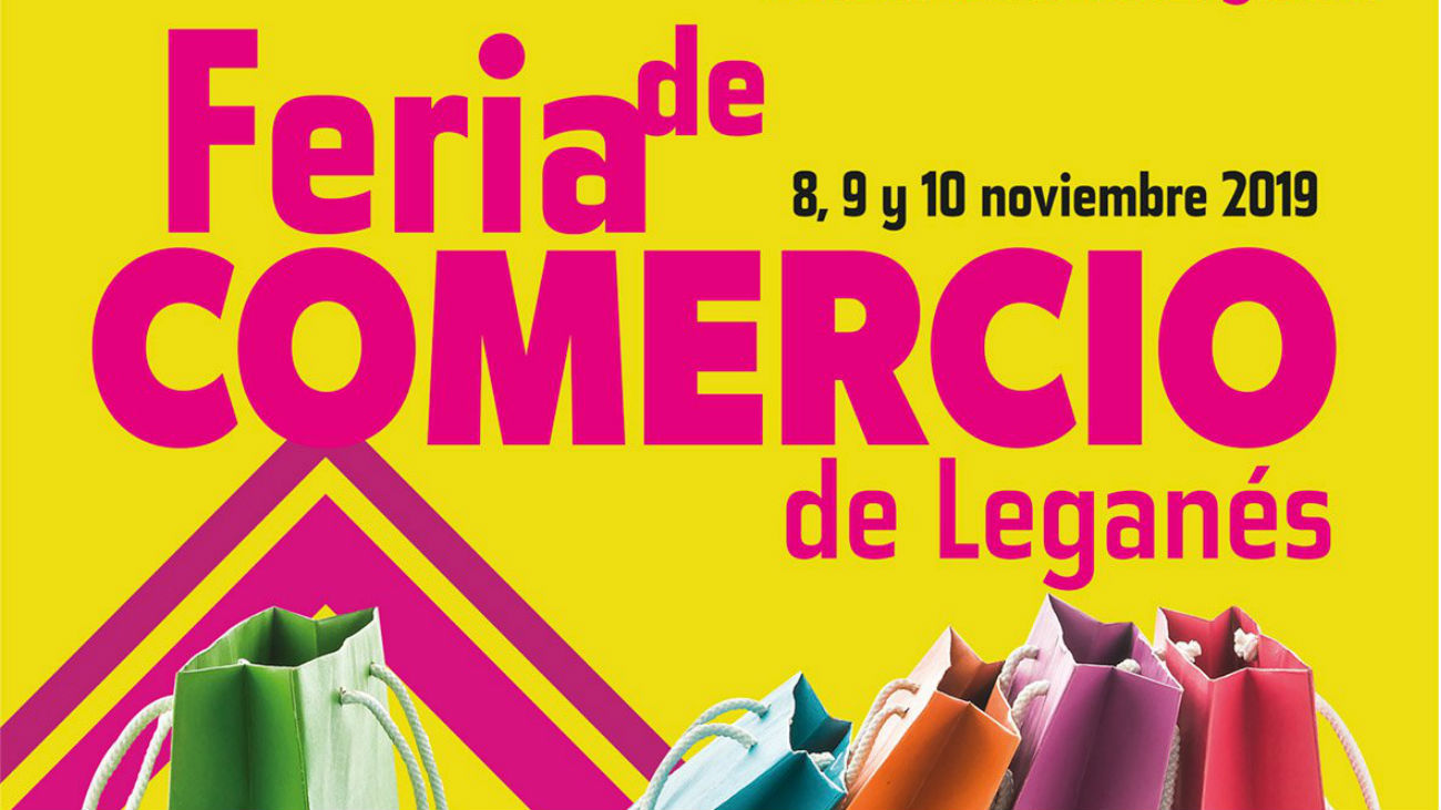 Cartel de la Feria del Comercio de Leganés
